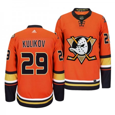 Anaheim Ducks Hockeydrakt Dmitry Kulikov 29 Oransje Tredje Adidas Authentic - Herre